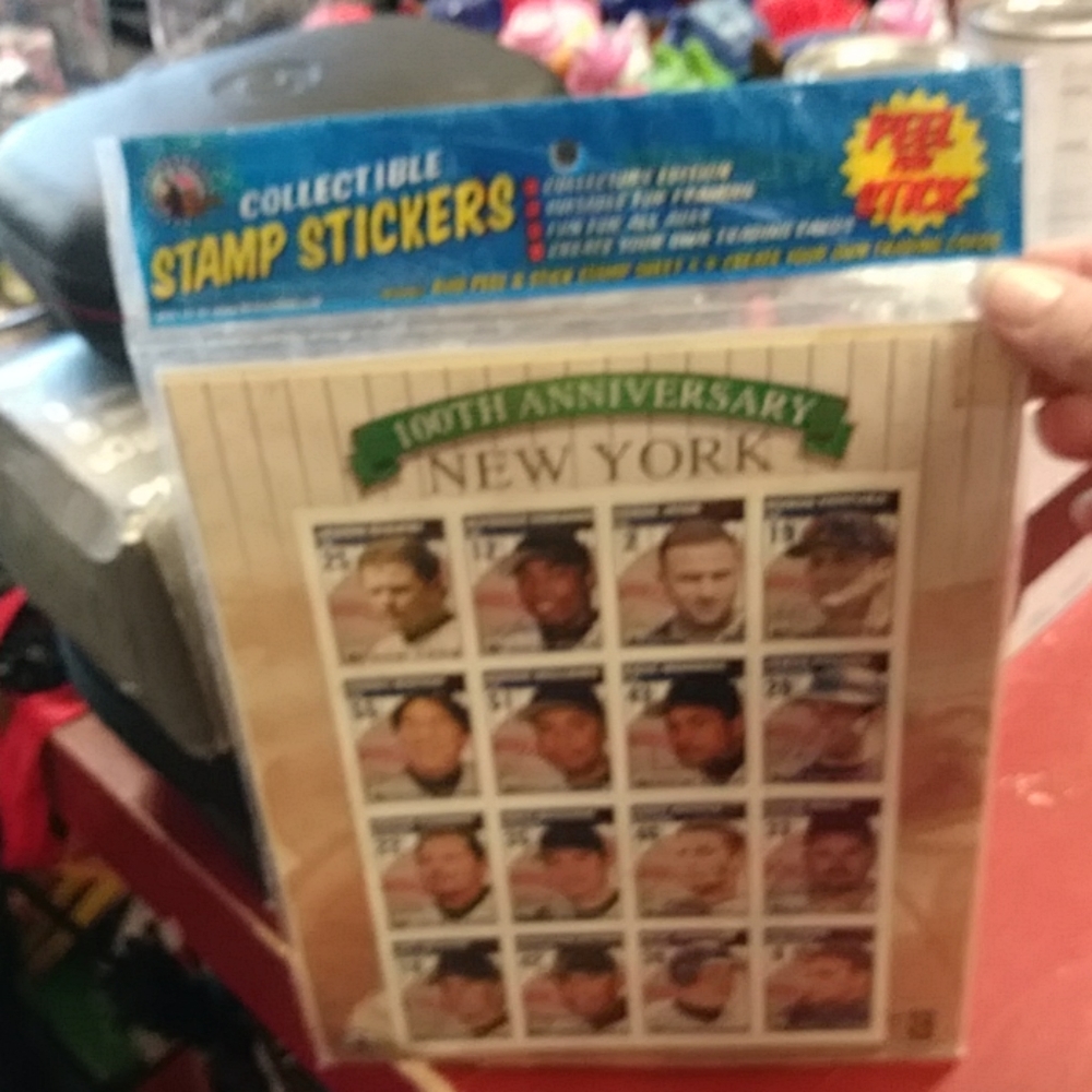 Collectable Stamp Stickers 100TH ANNIVERSARY